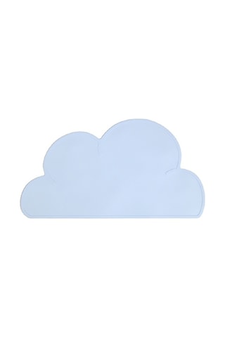 Sones Çocuk Bulutu Silikon Yer Matı Su Geçirmez Çevre Koruma Öğrenci Masa Matı, Renk: Açık Mavi