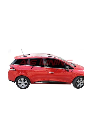 Renault Clio 4 Sport Tourer Krom Cam Çıtası 8Prç Paslanmaz Çelik N11.6340