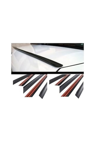 Tiger Marketing Chevrolet Cruze Uyumlu Bagaj Üstü Spoiler, 3,6 Cm X 135 Cm, Siyah