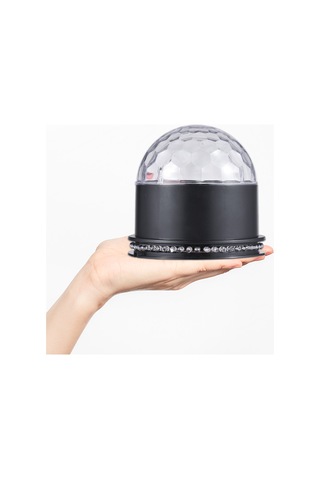 Xiyyadms Rgb Renkli Döner Sahne Işığı, 15w Led, Abd Standardı, 5v/2a Çıkış, Abs Malzeme Diğer