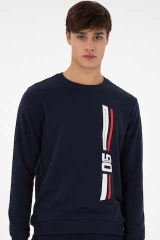 U.S. Polo Assn. Erkek Regular Fit Bisiklet Yaka Lacivert Sweatshirt 50293441-VR033