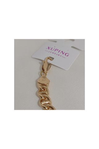 Xuping Vıp Kaliteli Antialerjik Sarmal Zincir Tasarımlı Rose Gold Bileklik Rose Gold