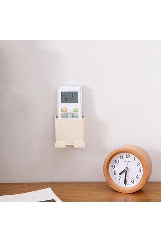 Yapışkan Duvara Organizatör Saklama Kutusu Uzaktan Beyaz Diğer