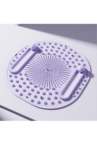 Soulader Evde Rahatlatıcı Yoga Ve Ayak Masajı İçin Çift Parça 55 Cm Terapi Pedi Mor