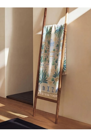 Karışık Pamuklu Peştemal Havlu 90x165 Cm Çok Renkli