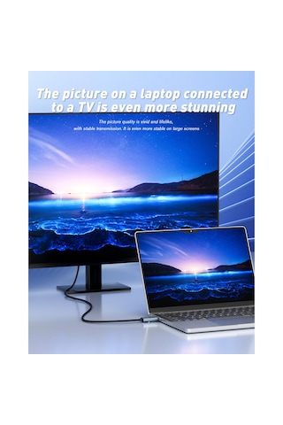 Cr38 Display Port'dan Vga'ya 1080p 60hz Kablo Ses Ve Görüntü Aktarıcı Ps 3,4,5 2 Metre 2 M