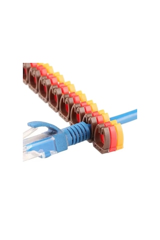 Sh Powermaster 0-9 Dijital Kodlu Renkli Kablo İşaretleyici Najmaddin