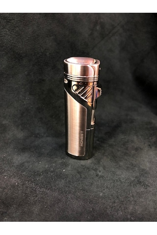 En Gerçek Metal 4 Pürmüzlü Roket Alevli Çelik Çakmak