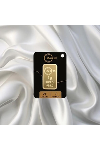 1 Gr 24 Ayar Ard Gram Altın