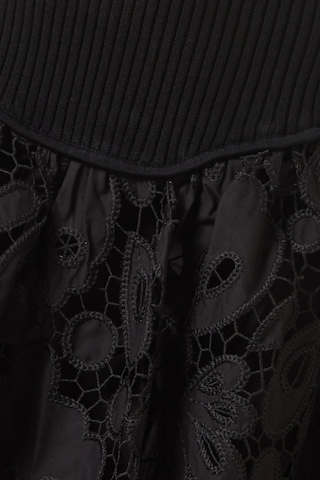 Aje Atlas Knit Midi Elbise, Romantik Feminenlik Ve Modern Sanat Siyah
