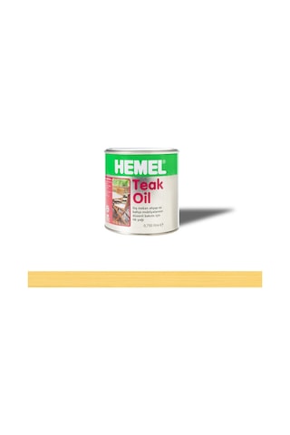 Hemel Teak Oil Şeffaf Tik Yağı 0,75 Lt