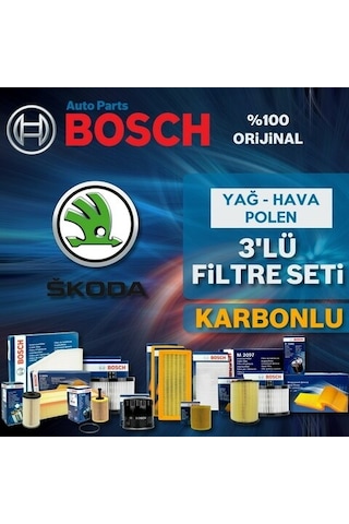 Skoda Superb 1.4 Tsı Bosch  Filtre Bakım Seti 2015-2019
