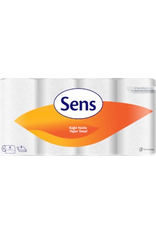 Sens Rulo Kağıt Havlu 8'li