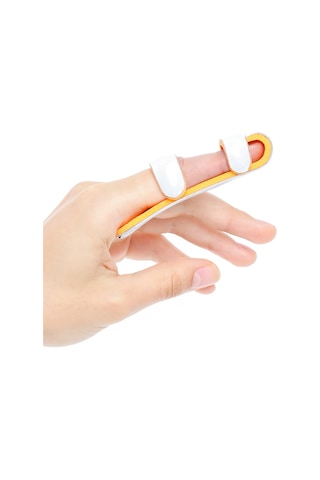 Ort-216 Beyzbol Parmak Ateli Baseball Splint Beyaz