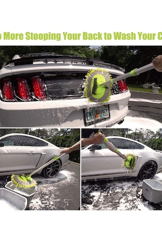 Yüksek Yoğunluku Şönil Araba Oto Yıkama Mopu