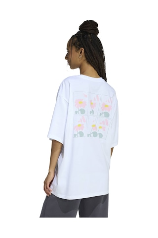 Adidas Soft Sıde Os T Whıte Beyaz Kadın Kısa Kol T-shirt 000000000102477056