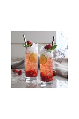 Lav Liberty Cam Meşrubat Bardağı 6'lı 360 ml (Limonata/Kokteyl /Vodka Bardağı )