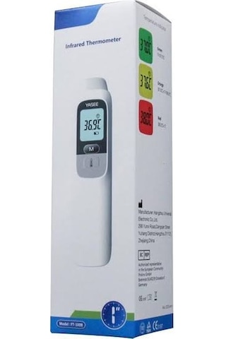 Yasee FT-100B Temassız Ateş Ölçer Beyaz