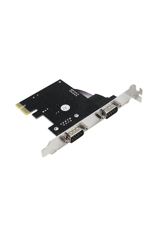 Wozlo 2 Port Pci Express Rs232 Pci-e Kart - Rs232 Com Seri Port 9 Pin Kart