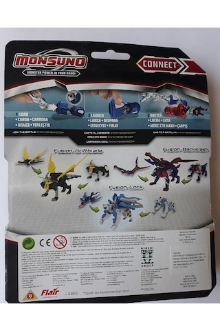 Monsuno Fusion Driftblade Figür Kart Giochi Preziosi Oyun