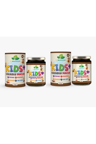 Dr. Natural Kakao Arı Sütü Propolis Pekmez ve Vitamin Çocuk Macunu 2 x 240 G