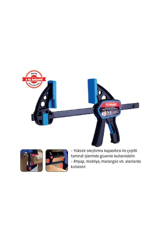 Tomax Ağır Tip Marangoz İşkence 150 Mm 6 Nl