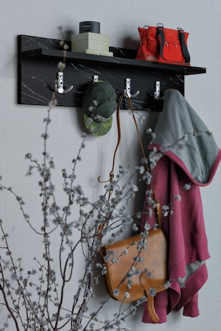 Asela Raflı Antre Genç Odası Duvar Askılığı Anahtarlık