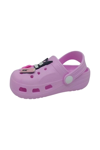 Zerhan Apella 310 Çocuk Pembe Beyaz Sabo Terlik Sandalet