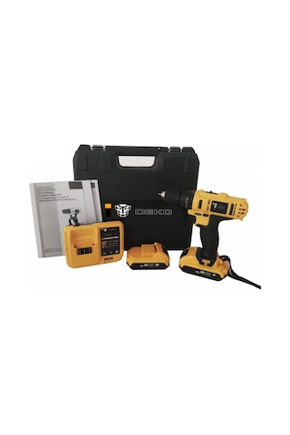 Deko 32V 5 Ah Li-ion Çift Akülü Darbeli Vidalama