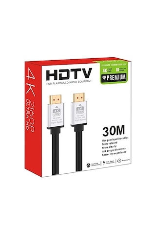Kablosu Altın Uçlu 1.4b 3d Full Hd 1.5 Metre Hdmı Kablosu 4239 Diğer