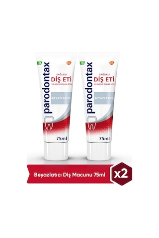 Parodontax Beyazlatıcı Diş Macunu 2 x 75 ML