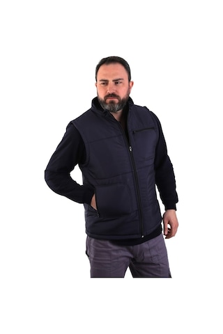 Eser - Polarlı Mikro Yelek - Lacivert