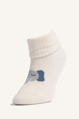 Defacto Erkek Bebek Kaydırmaz Taban 3lü Pamuklu Uzun Çorap F6714a5nskr1 Çok Renkli-kr1