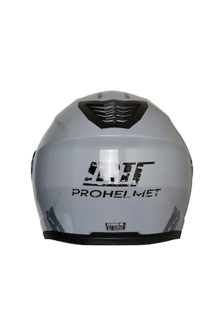 Motosiklet Çene Açılır Kask Güneş Vizörlü Ece 22.06 Sertifikalı Yeni Sezon Motor Kaskı V2 Gri Gri -