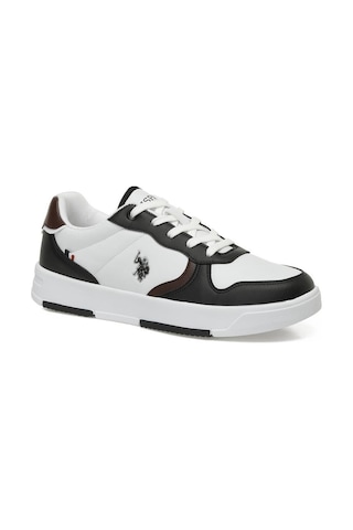 U.S. Polo Assn. U.s.polo Assn Andreı 5pr Beyaz Bordo Casual Anatomik Spor Ayakkabısı Beyaz