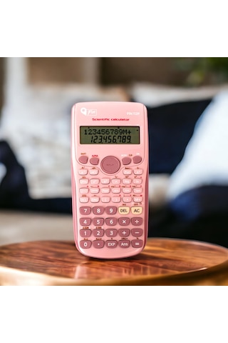 Pin 112P Pembe 240 Bilimsel Fonksiyonlu Hesap Makinesi
