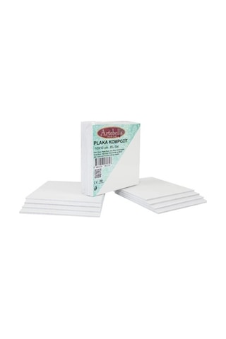 Kpt8S10X10 Artebella (Preslenmiş) Kompozit Plaka 10X10 Cm 8'Li Se