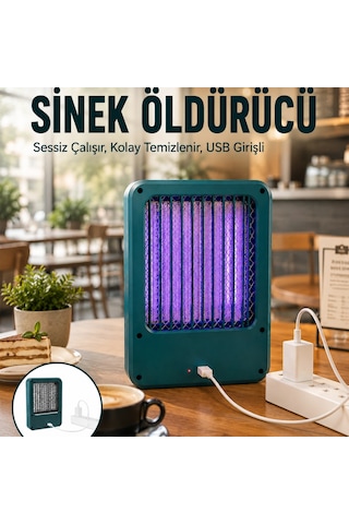 Usb Girişli Uçan Böcek Ve Sinek Yakalama Cihazı