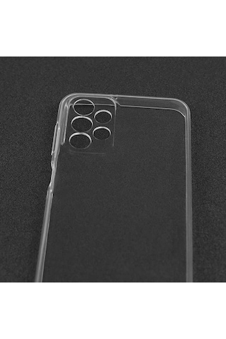 Samsung Galaxy Uyumlu A3 5G Kılıf Şeffaf Silikon Hibrit Case Kapak Renksiz