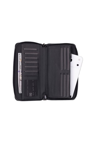 Aristo Leather Wallet Siyah