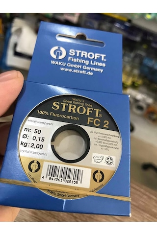 Stroft Fc2 50 Metre Fluorocarbon Misina (247789987)