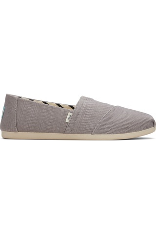 10017741 Morning Dove Espadril / Keten Kadın 10017741 Toms Alpargata Classic Heritage Canvas Mornin Gri