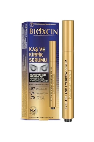 Bioxcin Kaş Ve Kirpik Serumu Biocomplex B11, Hyaluronik Asit, Hint Yağı Ve Peptit İçerikli Gürleştirici Ve Uzatıcı Etki 10 Ml