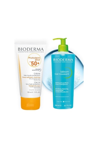 Bioderma Sebium Foaming Gel 500 ml + Bioderma Photoderm Spot SPF5