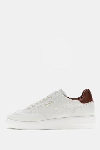 Guess Yujen Erkek Sneaker Ayakkabı Fmjyu2fap12 Beyaz