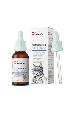 Kedi Eklem Damlası 50 Ml Sıvı Glukozamin, Kolajen Ve Msm İçeren Destek