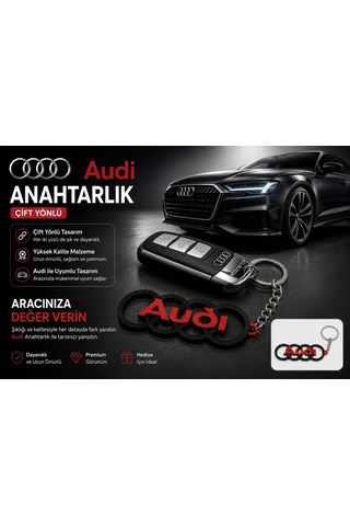 Audi Anahtarlık , Audi Logolu Araç Anahtarlık - Audi Araba Anahtarlığı
