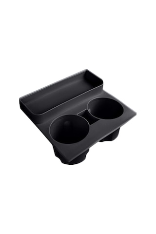 Tesla Model 3/y İçin Bardak Tutucu Eki Yedek Parçası, Silikon Araba Bardak Tutucu Yedek Aksesuarları Kaymaz Orta Konsol Düzenleyici, Siyah