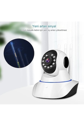 Yapay Zekalı Hareket Takip Sensörlü Sesli Canlı İzlenebilen Bebek