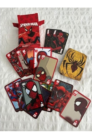 Anime Spiderman İskambil Poker Kartı